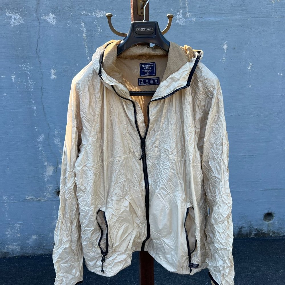 Rain coat jacket (Abercrombie & Fitch, Size XL) - Picture 1 of 4